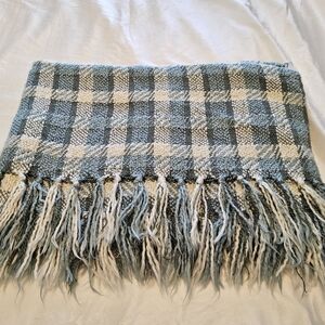 Elegant Storehouse Plaid Throw Blanket